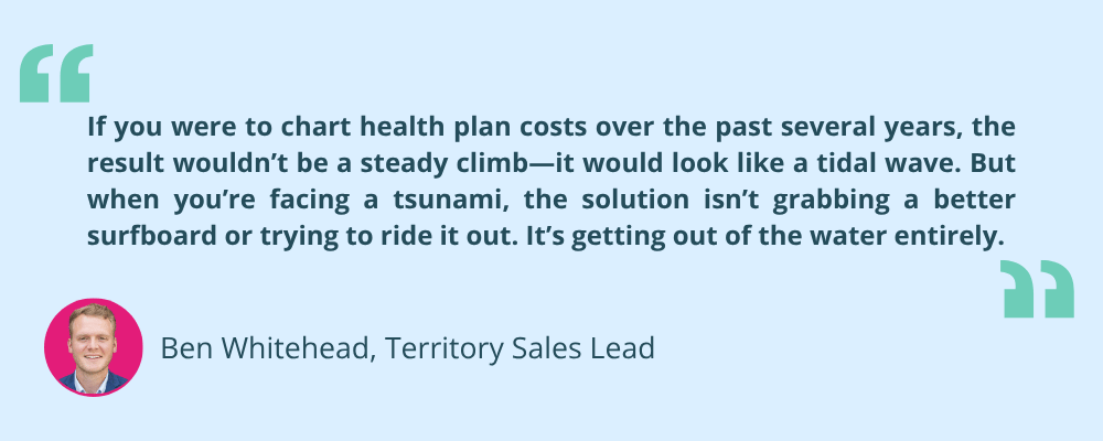 Ben Whitehead quote on alternative funding - Part 1