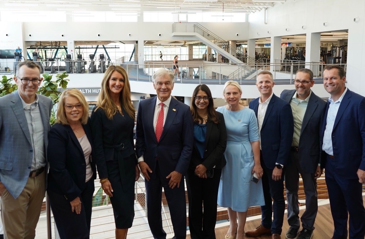 Remodel Health representatives pose with CMS Administrator Dr. Oz, SBA Administrator Loeffler, Indiana Secretary of Health and Family Services Sachdev during the CHOICE Arrangement announcement.