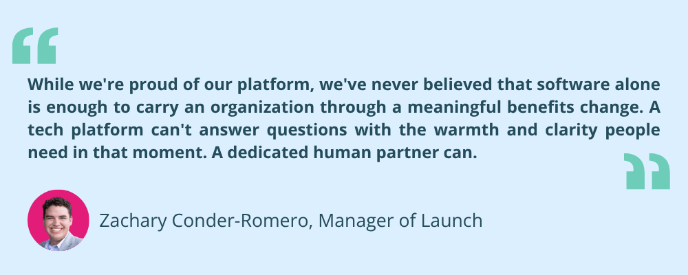 Zach Condor Romero quote ICHRA onboarding 1